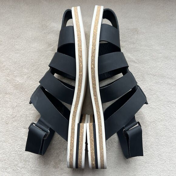 NEW Robert Clergerie Bruce Black Nubuck Leather Sandals Men EU‎ 42 US 9 Casual main image 6